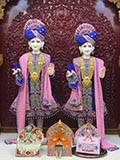 Parabrahma Bhagwan Shri Swaminarayan and Aksharbrahma Shri Gunatitanand Swami